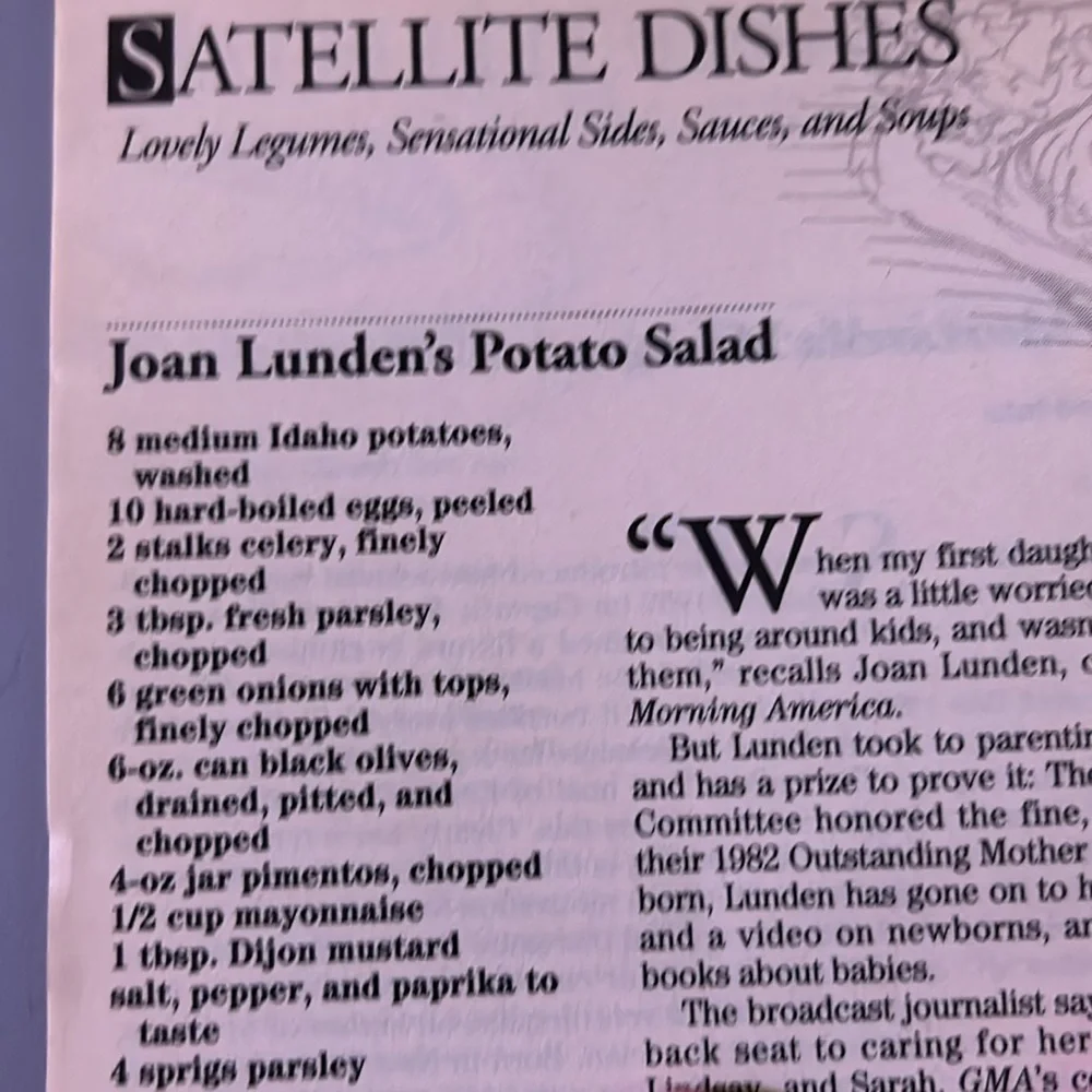 TV Celebrity Cookbook